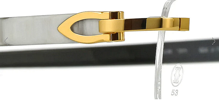 CARTIER CT0046O 001 shiny gold