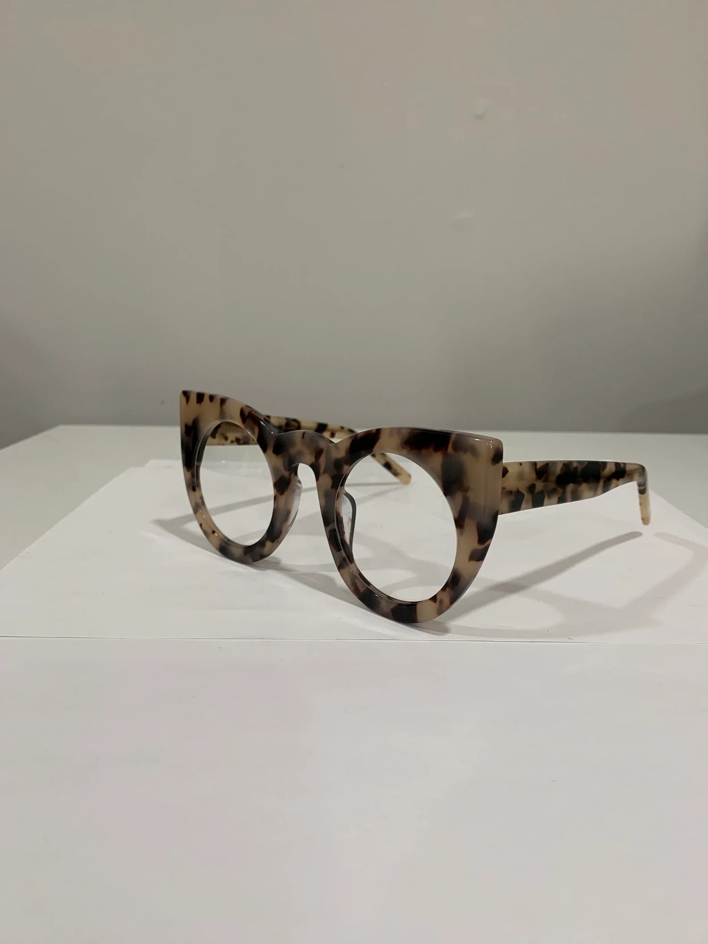 Cat Eye Oversized Glasses Frame