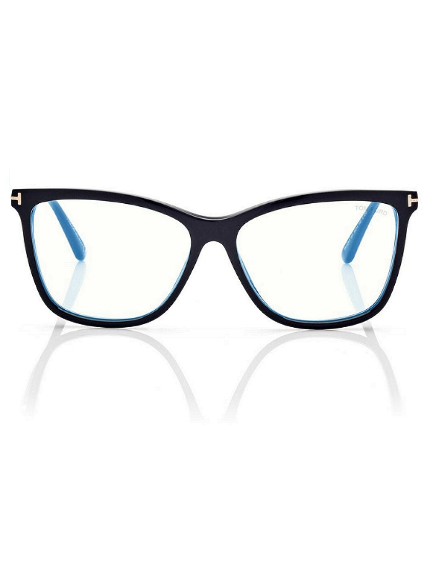 BLUE BLOCK SOFT CAT EYE OPTICALS + CLIP ON SUN  ITEM NO. FT5824-B