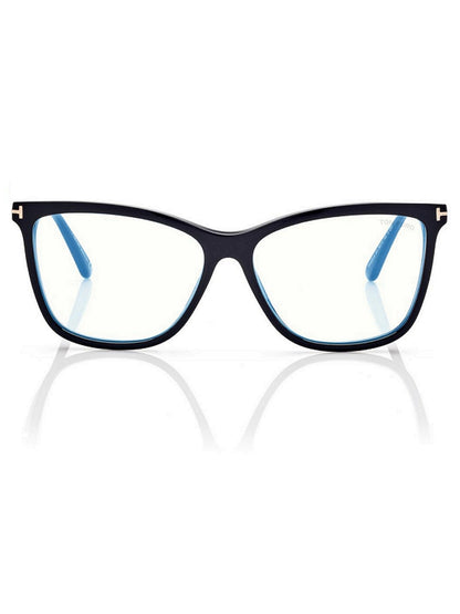 BLUE BLOCK SOFT CAT EYE OPTICALS + CLIP ON SUN  ITEM NO. FT5824-B