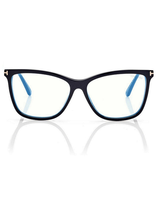 BLUE BLOCK SOFT CAT EYE OPTICALS + CLIP ON SUN  ITEM NO. FT5824-B