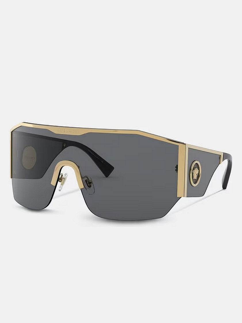 VERSACE MEDUSA HALO SHIELD SUNGLASSES
