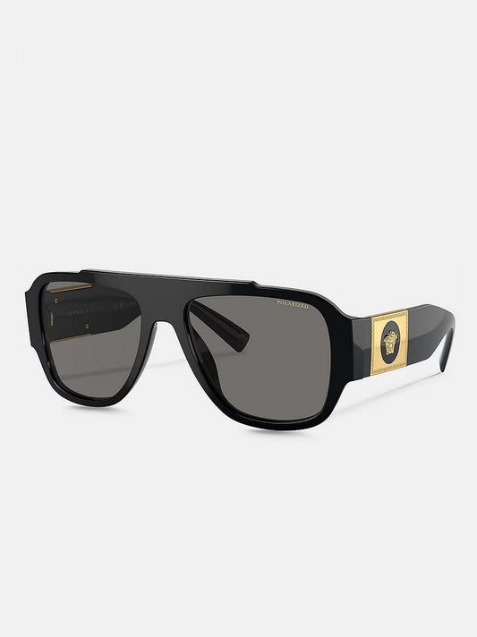VERSACE   MACY'S AVIATOR SUNGLASSES