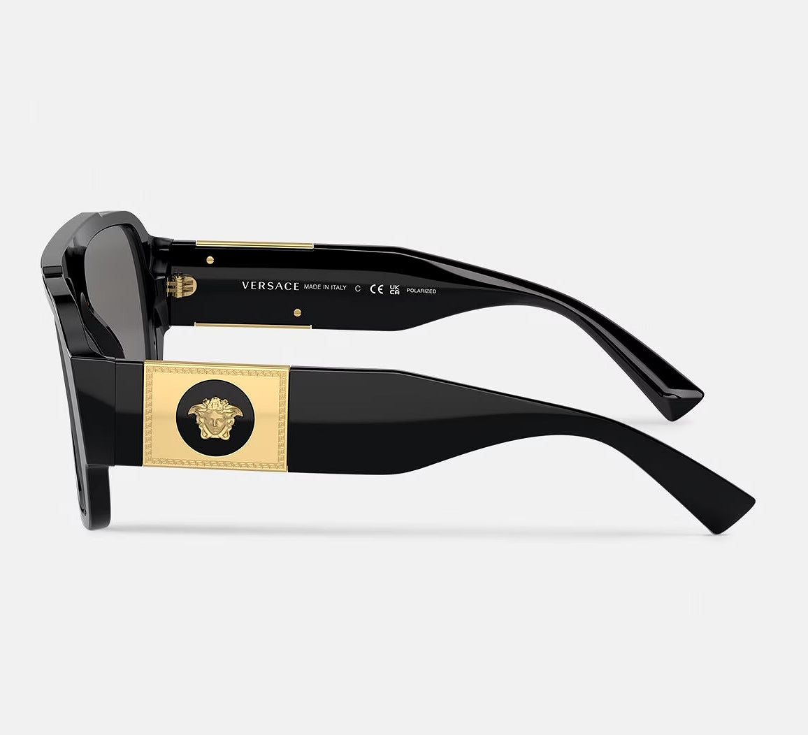 VERSACE   MACY'S AVIATOR SUNGLASSES