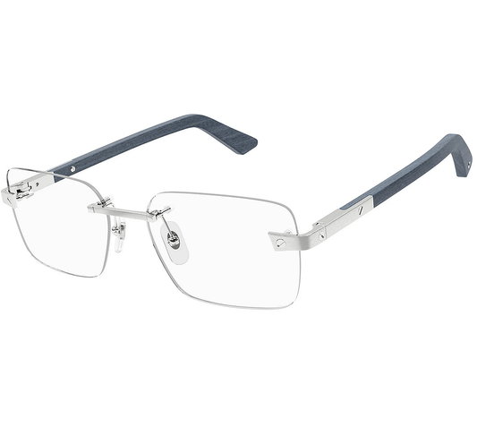 CARTIER CT0411O 004 matte silver