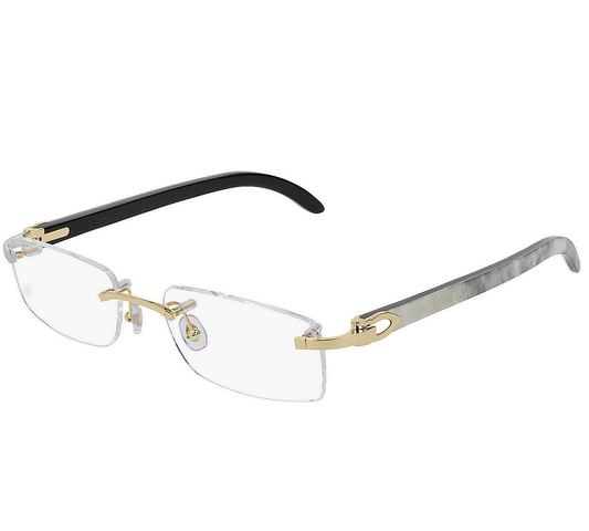CARTIER CT0046O 001  shiny gold