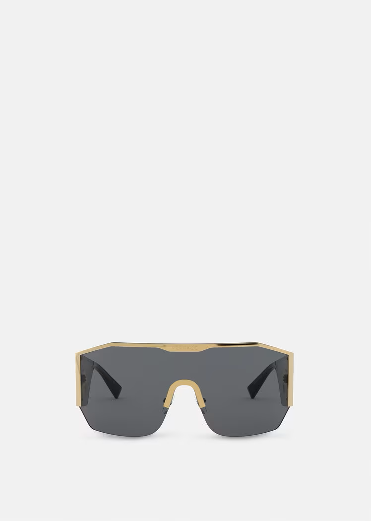 VERSACE MEDUSA HALO SHIELD SUNGLASSES