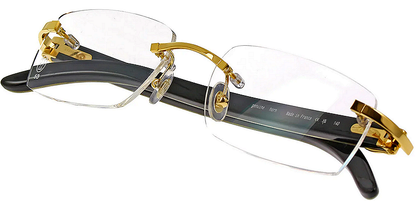 CARTIER CT0046O 001  shiny gold