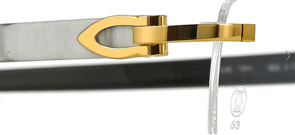 CARTIER CT0046O 001  shiny gold