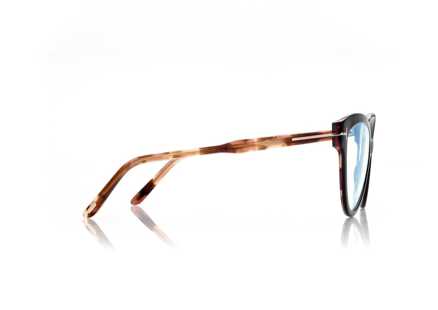 BLUE BLOCK SOFT CAT EYE OPTICALS + CLIP ON SUN  ITEM NO. FT5824-B