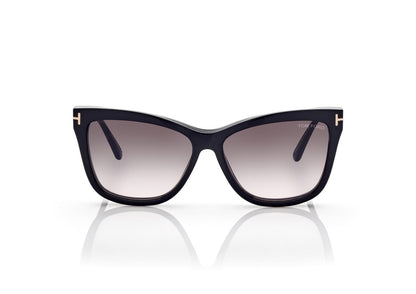 BLUE BLOCK SOFT CAT EYE OPTICALS + CLIP ON SUN  ITEM NO. FT5824-B