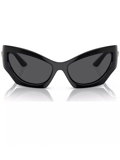 VERSACE  MEDUSA RUNWAY CAT-EYE SUNGLASSES