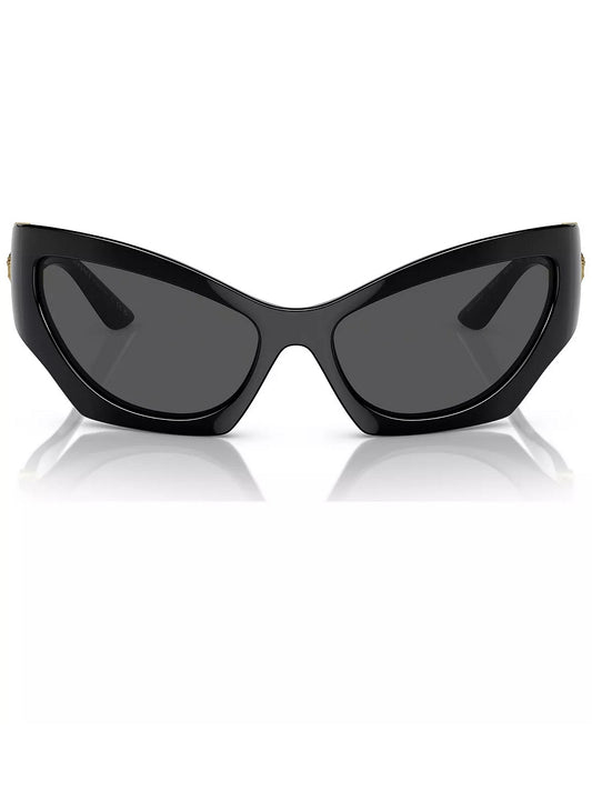 VERSACE  MEDUSA RUNWAY CAT-EYE SUNGLASSES