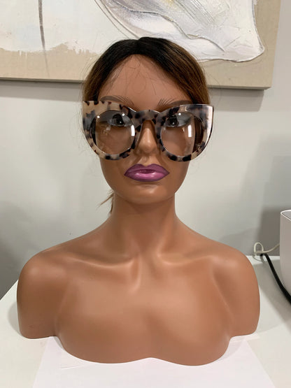 Cat Eye Oversized Glasses Frame