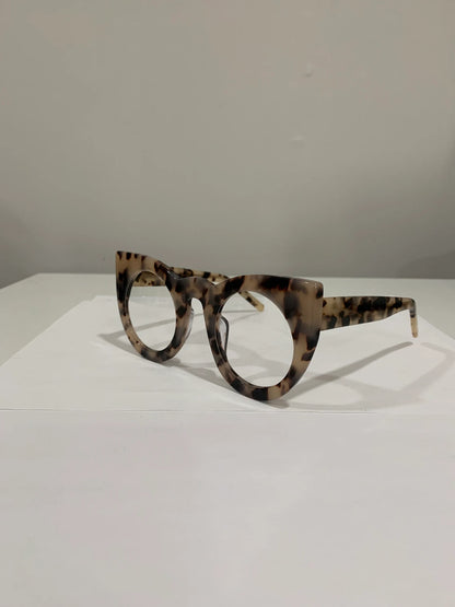 Cat Eye Oversized Glasses Frame